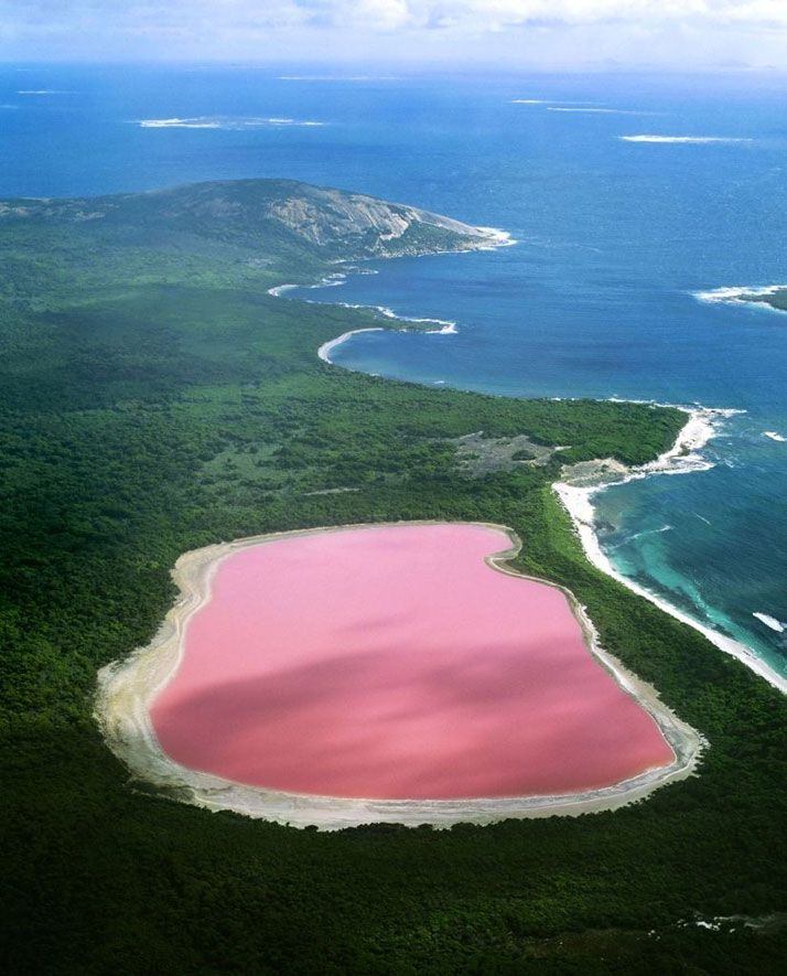 Beautiful Hillier Lake, Australia