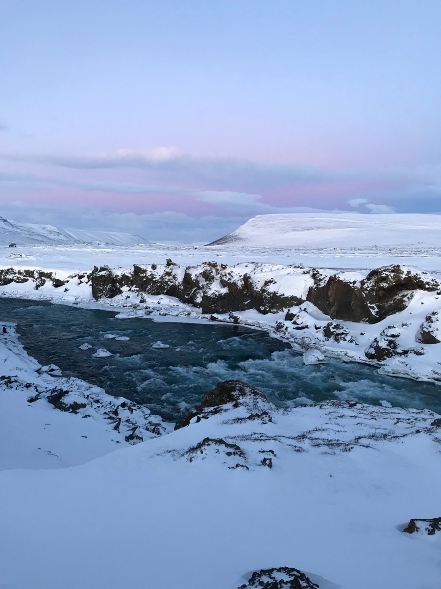 The area around Godafoss