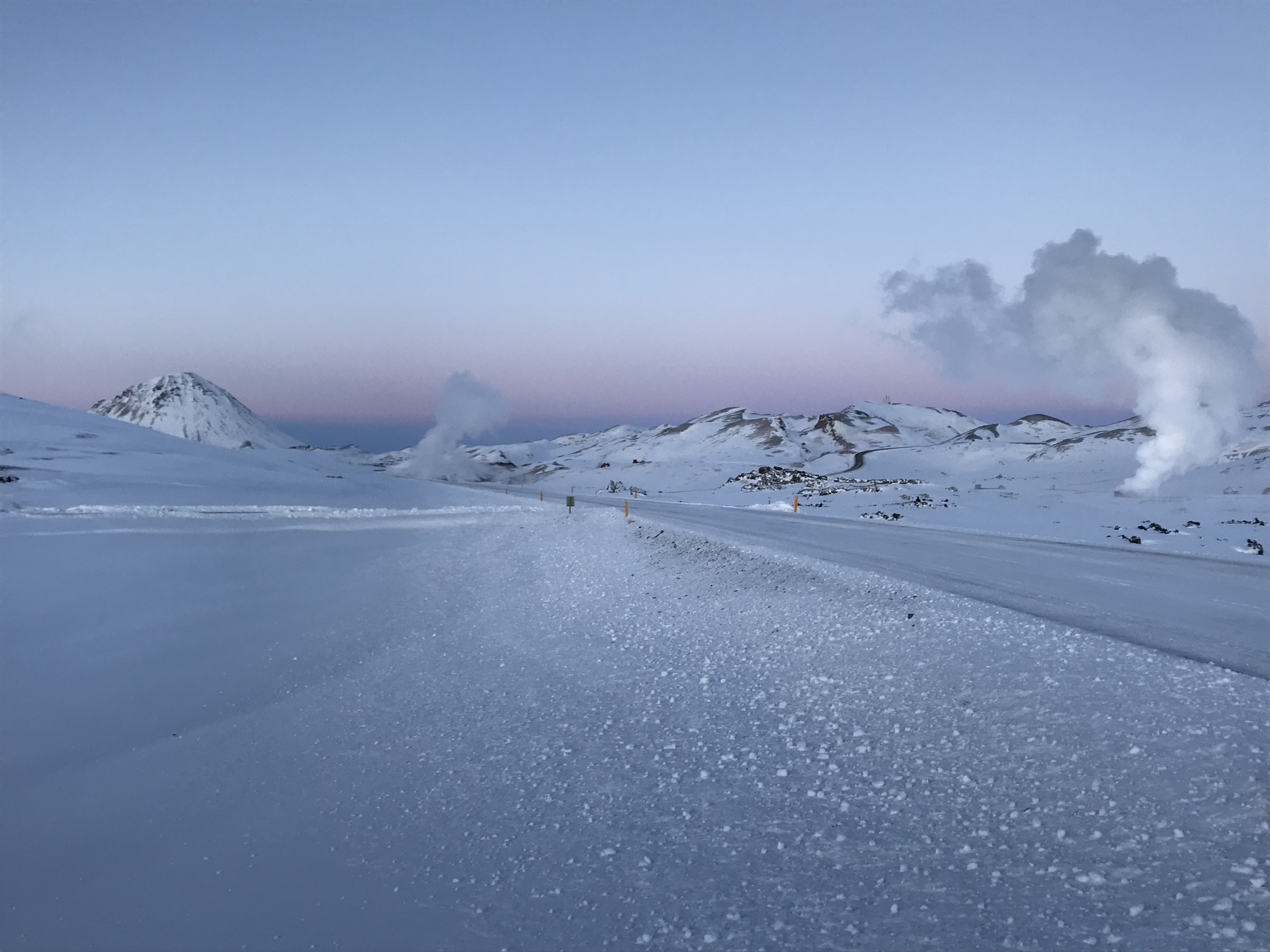 The area around lake Myvatn
