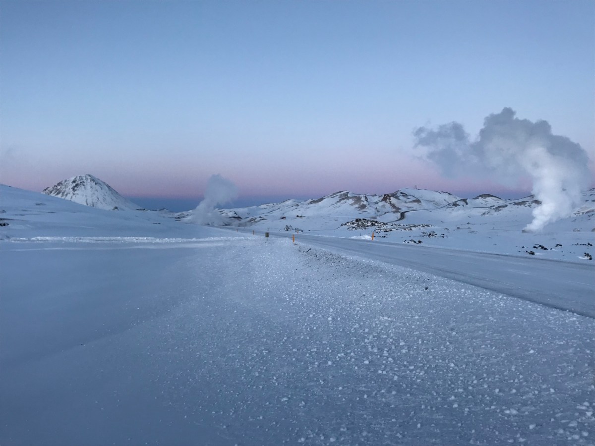 The area around lake Myvatn
